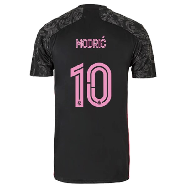 Camiseta Real Madrid Tercera Equipación NO.10 Modric 2020-2021 Negro